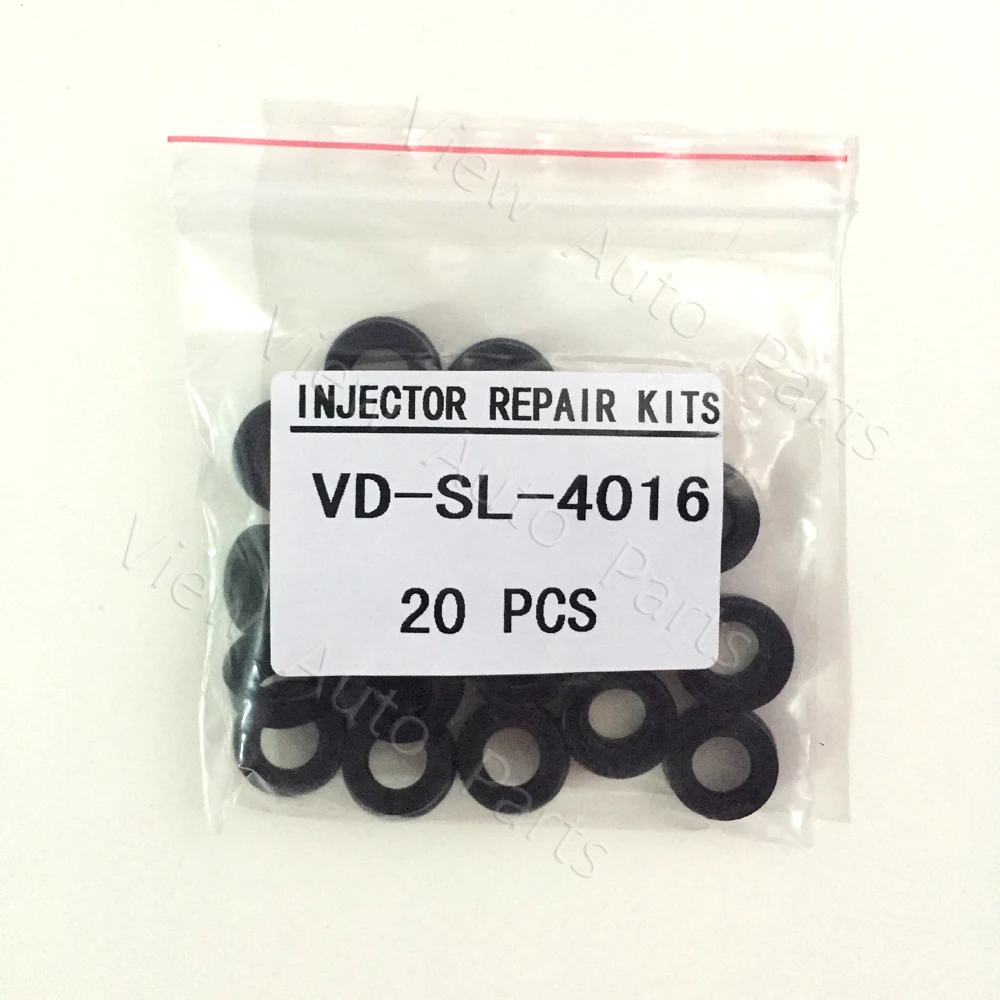 20 pcs For Toyota Keihin Multiport Fuel Injector Rubber Seals Repair Kits 16.4*9*6.9mm VD-SL-4016 | Автомобили и мотоциклы