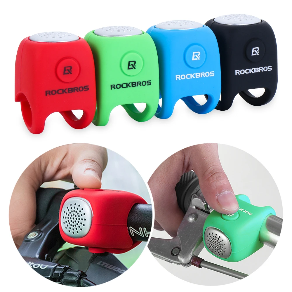 

Rainproof Loud Electric Bike Bell Clear Sound Bicycle Horn Safety Warning Alarm Cycling Ring Bell For MTB Road Bike Accessories