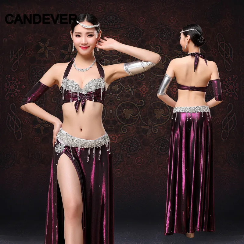 Египетский Восточный танцевальный костюм для танца живота из бисера выступлений