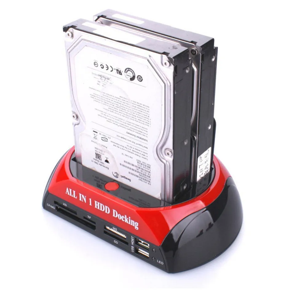 2 5 &quot3 5&quot IDE SATA все в 1 HDD док-Двухъядерный Intel Hd док-станция для жесткого диска с