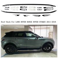 roof rack for land rover range rover evoque 2011 2018 aluminum alloy rails bar luggage carrier bars top bar racks rail