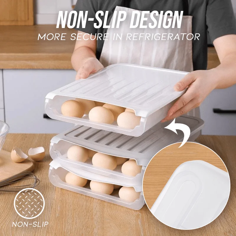 Хранилище для яиц с легкой Прокруткой|Коробки и ящики хранения| |