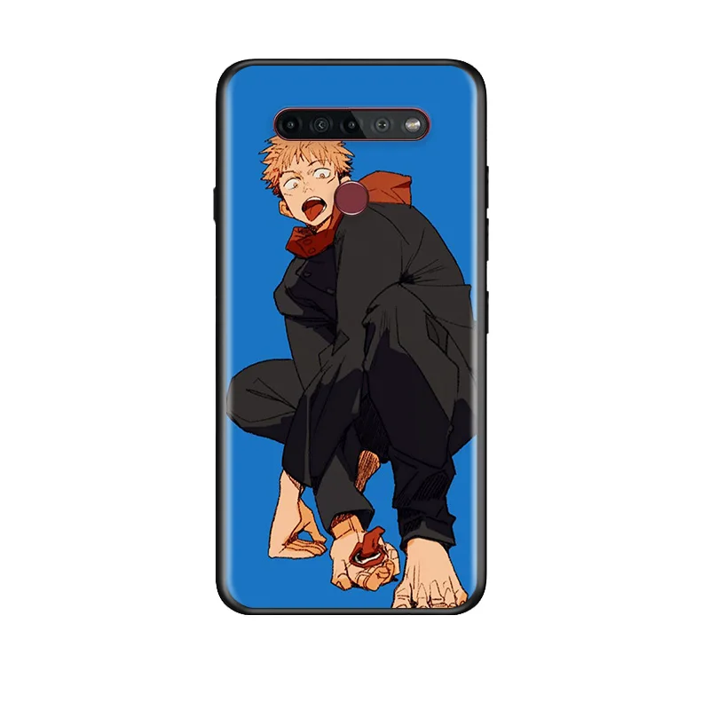 

Hot Anime Jujutsu Kaisen For LG G8 V30 V35 V40 V50 V60 Q60 K40S K50S K41S K51S K61 K71 K22 ThinQ 5G Phone Case