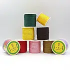 Новый 10 млот 1,5 мм нейлоновый шнур нить китайский узел макраме шнур браслет плетеный шнур DIY кисточки вышивка бисером нить