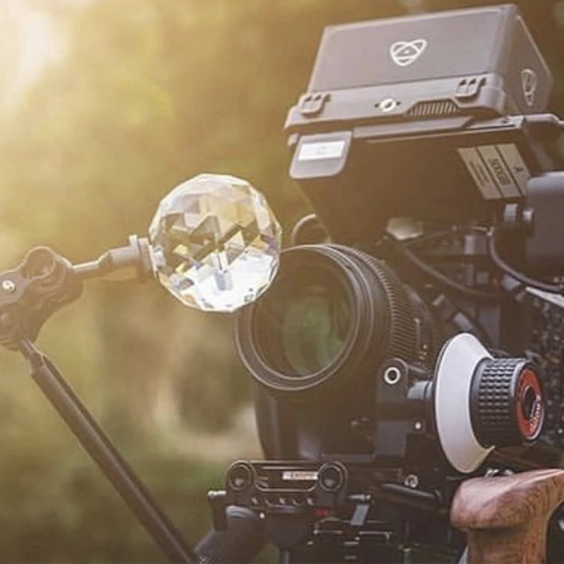 

Хрустальная Призма DIY аксессуары для фотостудии кристалл шар-Призма с винтом 1/4 дюйма разделение луча линза калейдоскопа фильтр