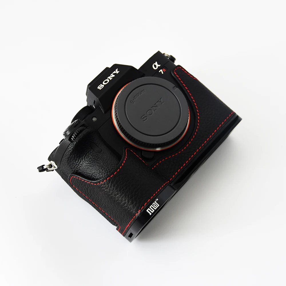 Чехол из натуральной яловой кожи для камеры sony A7IV A7RIV A7M4 A7RM4 A9II держатель с
