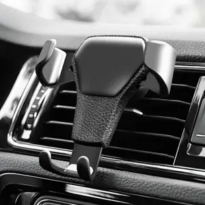 universal gravity auto phone holder car air vent clip mount mobile phone holder cellphone stand support for iphone for samsung free global shipping