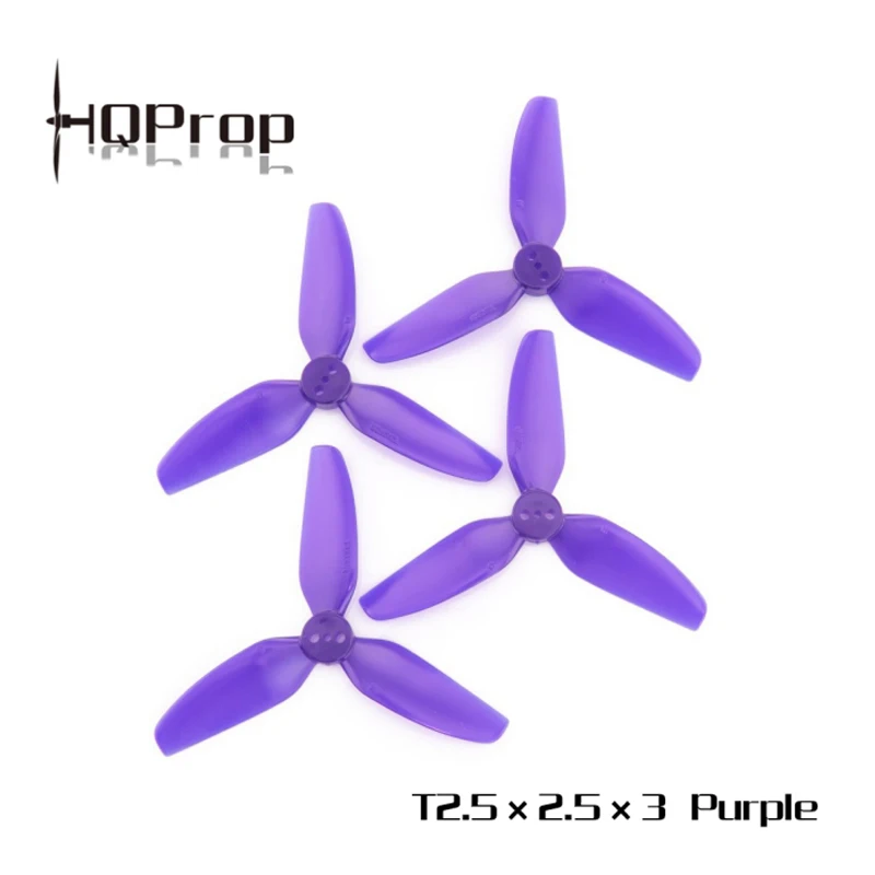 HQPROP T2.5X2.5X3 2535 3-лопастной PC Пропеллер для RC FPV Racing Фристайл 2 5 дюймов Cinewhoop Канальные