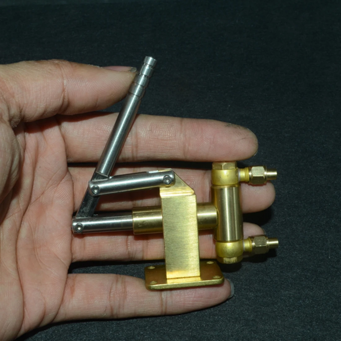 

54X14X95 мм Мини паровой двигатель котел ручной насос подачи с поршнем диаметром 7 мм