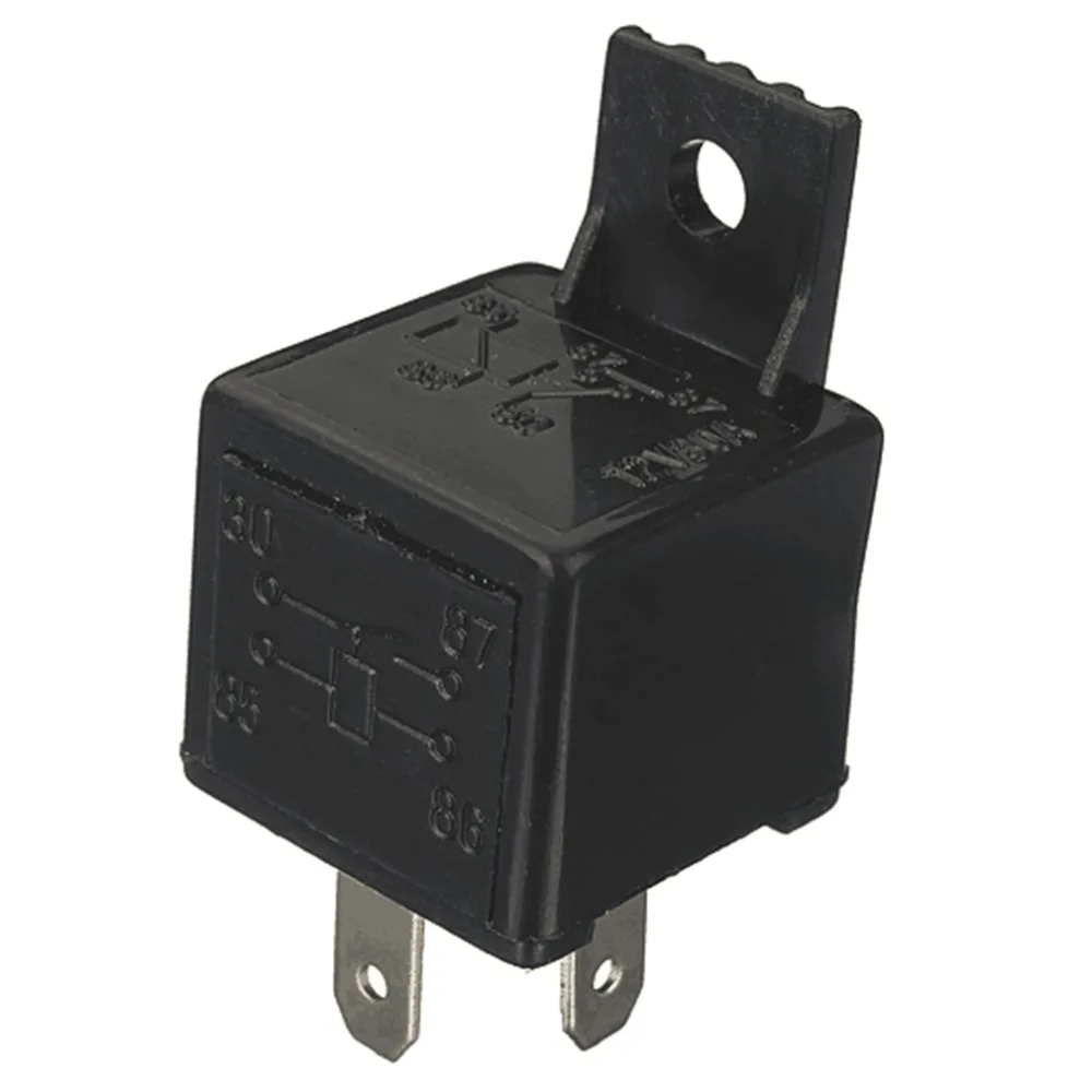 Автоматическое реле универсальное 4 Pin DC 12V 30A Встроенный предохранитель гнездо