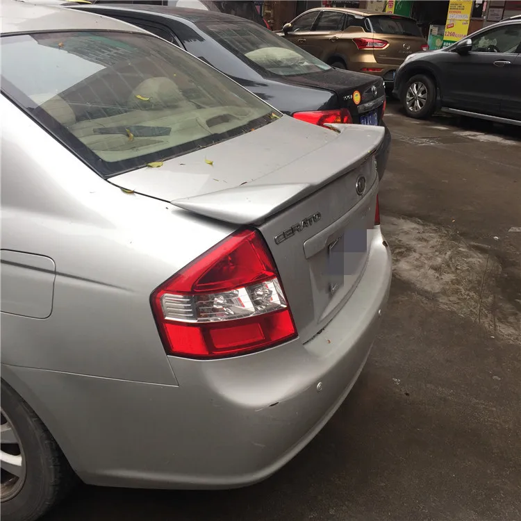 Спойлер с тормозными фонарями для KIA Cerato 2006/07/08/09/10/11/2012 спойлер из АБС пластика