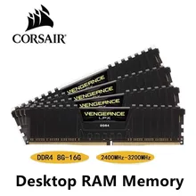 CORSAIR Vengeance LPX  Desktop RAM Memory  8GB 16GB DDR4 PC4 2400Mhz 2666Mhz 3000Mhz 3200Mhz Module 2400 3000 PC Cmputer
