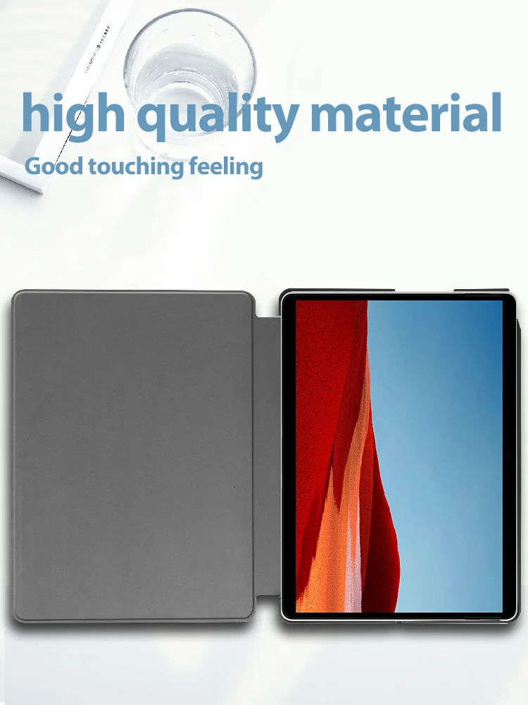 Чехол для планшета для microsoft Surface Pro X ультратонкий кожаный чехол-подставка для surface Pro X 13 дюймов
