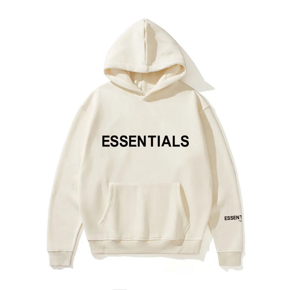 

Kuclut2021 New Men's Women's Fashion Oversized Cotton Off White essentials Hoodies Pants Sweatshirts With hood 2 Pieces Sets