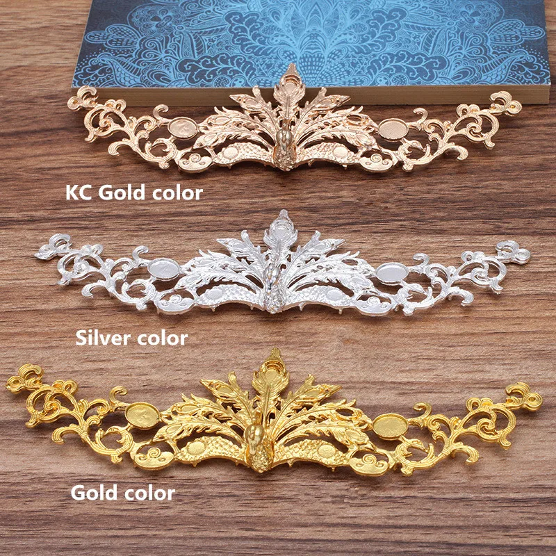 

5 шт., металлические коннекторы для бижутерии, 51x165 мм