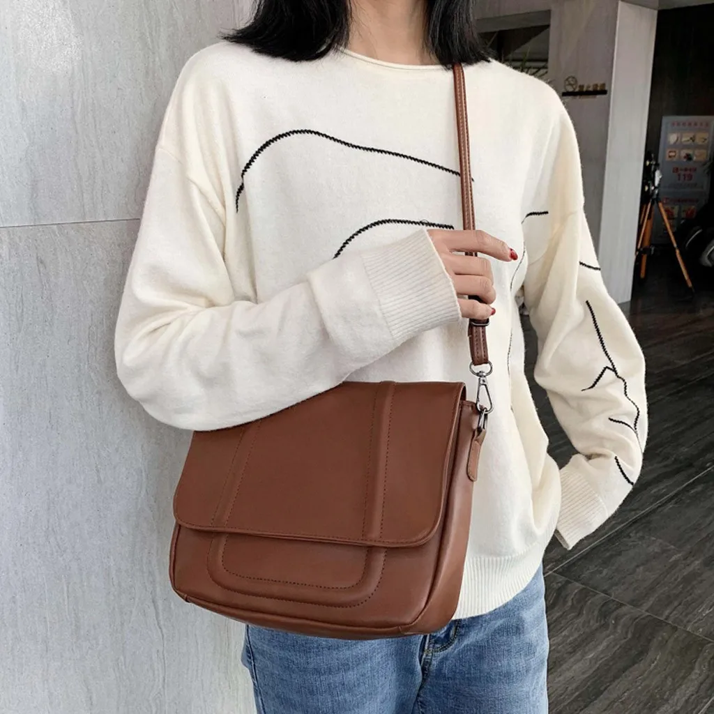 

Small Bag Women Handbags Simple Fashion Women Shoulders Retro Handbag Purse Mobile Phone Ladies Leisure Business Bags