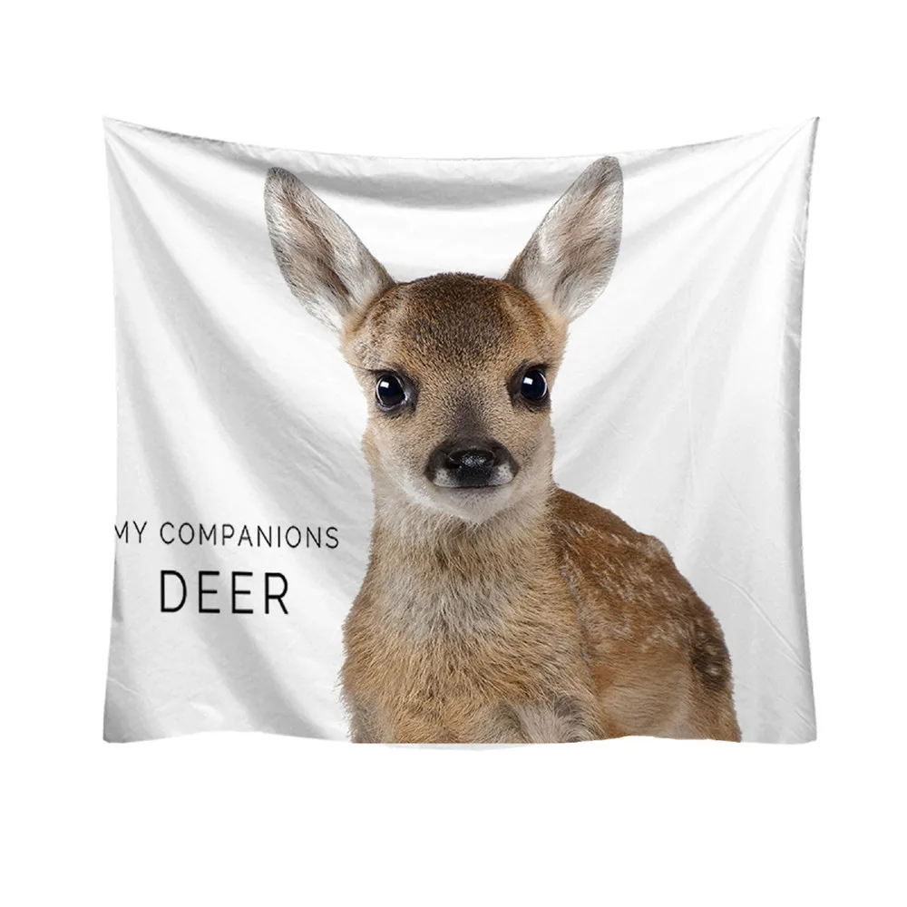 tapestry wall hanging carpet Home Decoration Fashion Tapestry Planet Animals Pattern Style Decorative Decor#G9 | Дом и сад