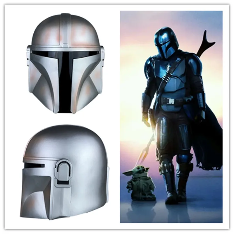 

Helmets Movie Boba Fett Cosplay Mask Helmets Hard PVC Masks Props Halloween Prop
