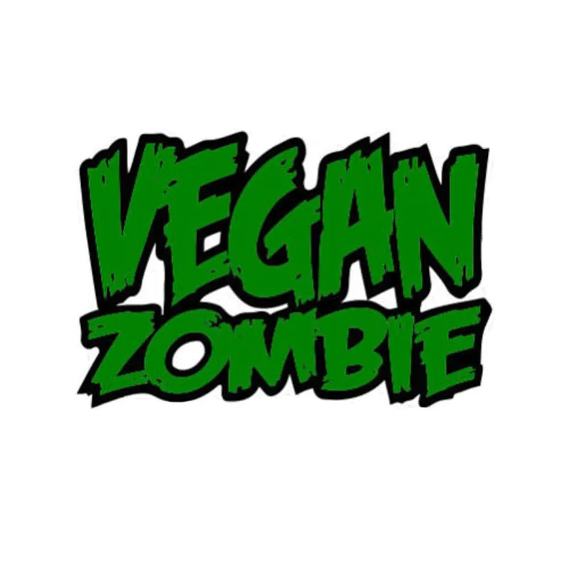 

Creative Vegan ZOMBIE Funny Health Car Sticker Styling Fashion Bumper Window Motorcycle Sunscreen Decal Accessories KK15*10cm