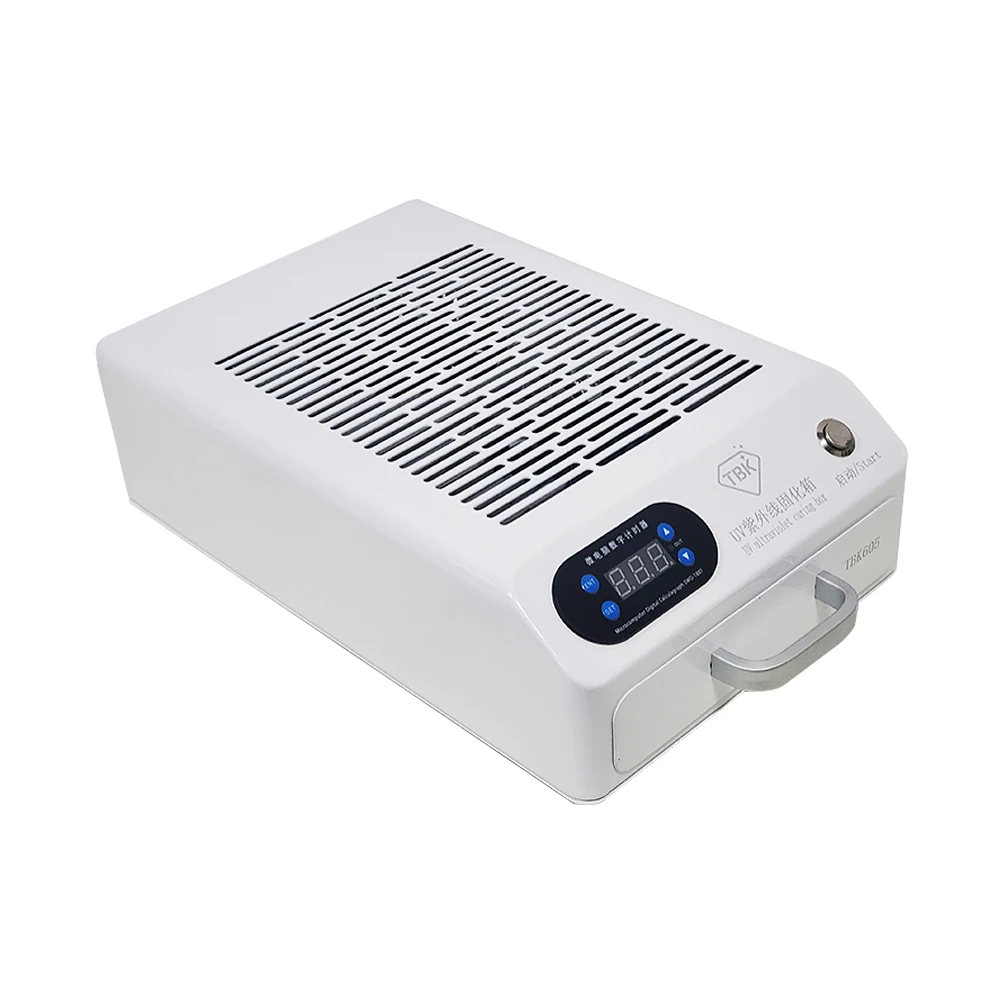 220V 110V Светодиодный УФ-лампа для сушки УФ отверждения ящик печь 100 Вт 48 шт.