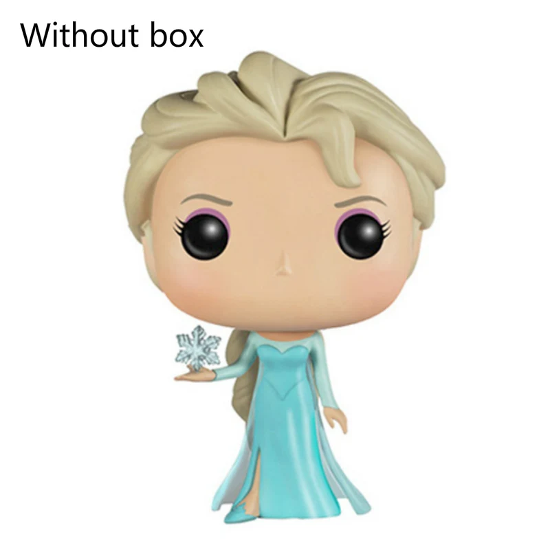 82 nobox Funko Поп принцесса Белоснежка Эльза Белл Алиса Золушка фигурки 10 см ПВХ Модель Коллекция подарок игрушки для девочек на день рождения - Цвет: 82 nobox
