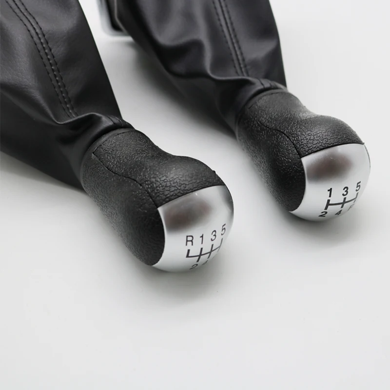 5/6 Speed Manual Gear Shift Knob With Leather Boot for Ford Focus 2 c-max Kuga Fiesta 2005-2011 | Автомобили и мотоциклы