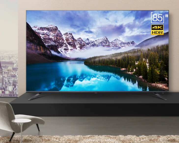 4K 65-75-85 дюймов телевидения французский Пособия по немецкому