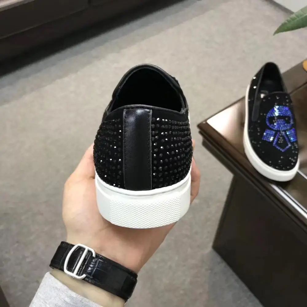 Роскошная брендовая мужская повседневная обувь для мужчин Мокасины Модная