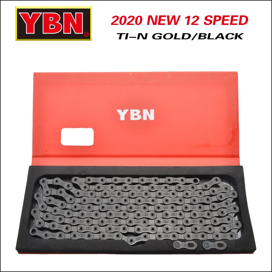 

Free Shipping YBN X12L X10 X10sl X9sl X11sl Bicycle Chain 9 10 11s Gold Mountain Road Bike Sram SHIMANO126L Length