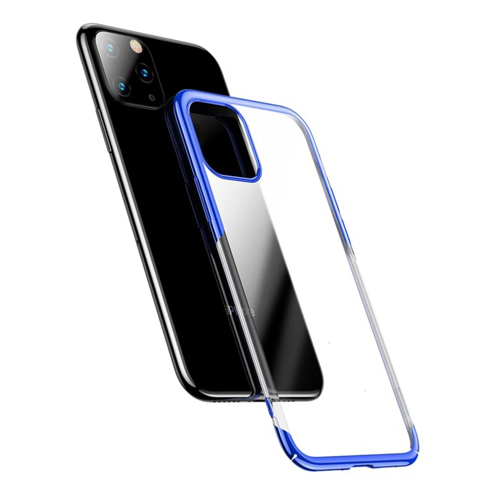 Коричневый Для IPhone 11 чехол ультра тонкий резиновый чехол TPU чехол для IPhone 11 Pro Max 11 чехол силиконовый чехол - Цвет: Коричневый