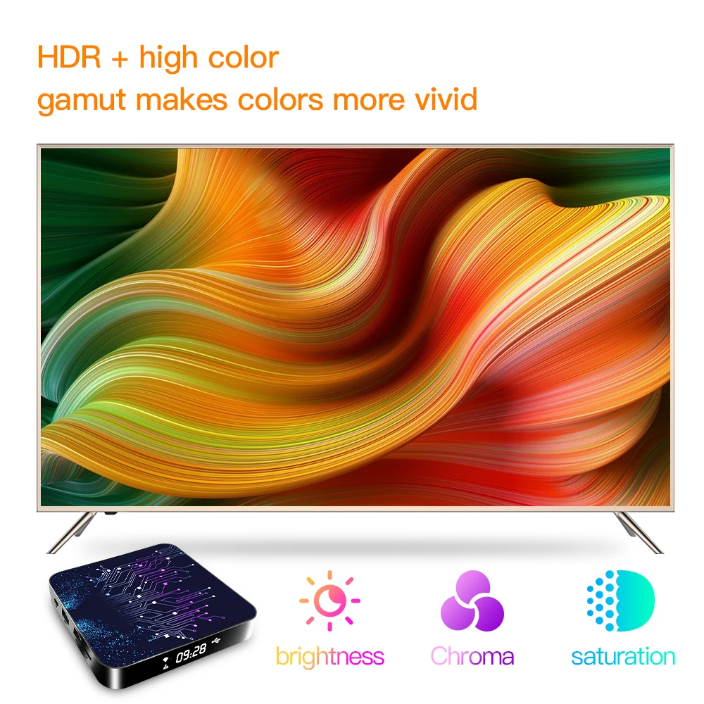 ТВ-приставка Android TV Box 4/32/64 ГБ 2 4 ГГц 5 Wi-Fi Bluetooth | Электроника