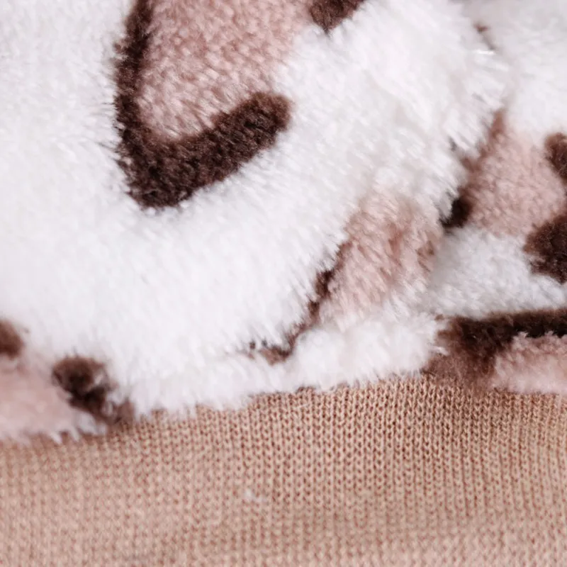 

Warm Pet Dog Clothes Leopard Print Shirt Pet Coat Puppy Dogs Shirt Jacket French Bulldog Pullover Camouflage Dog Clothing