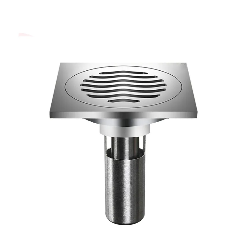 

Floor drain Anti-odor floor drain all copper wave pattern kitchen toilet deep water seal