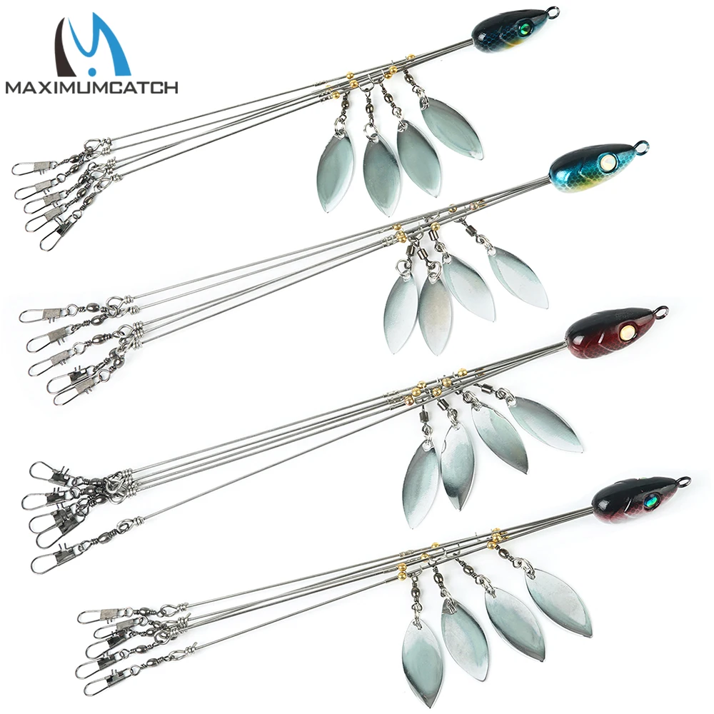 Maximumcatch 5 рычажный зонтик рыболовная приманка Rig 21 см 18 г Alabama плавающая для окуня