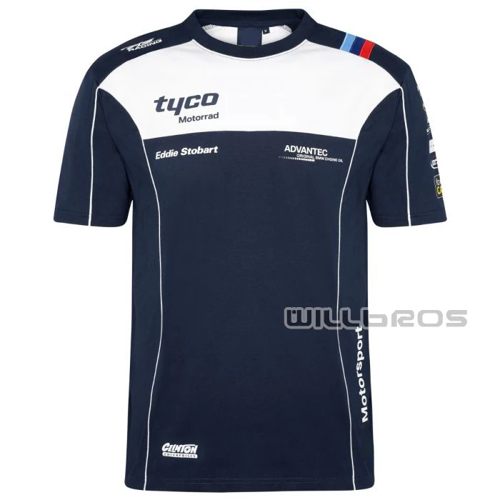 

Мотоцикл локомотив для верховой езды спортивная футболка с коротким рукавом, быстро высыхает, для BMW Motorrad Мотокросс летняя футболка мужская...