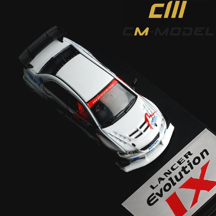CM модель 1:64 Mitsubishi Lancer Evolution IX жемчужная белая автомобиля|Наземный транспорт| |