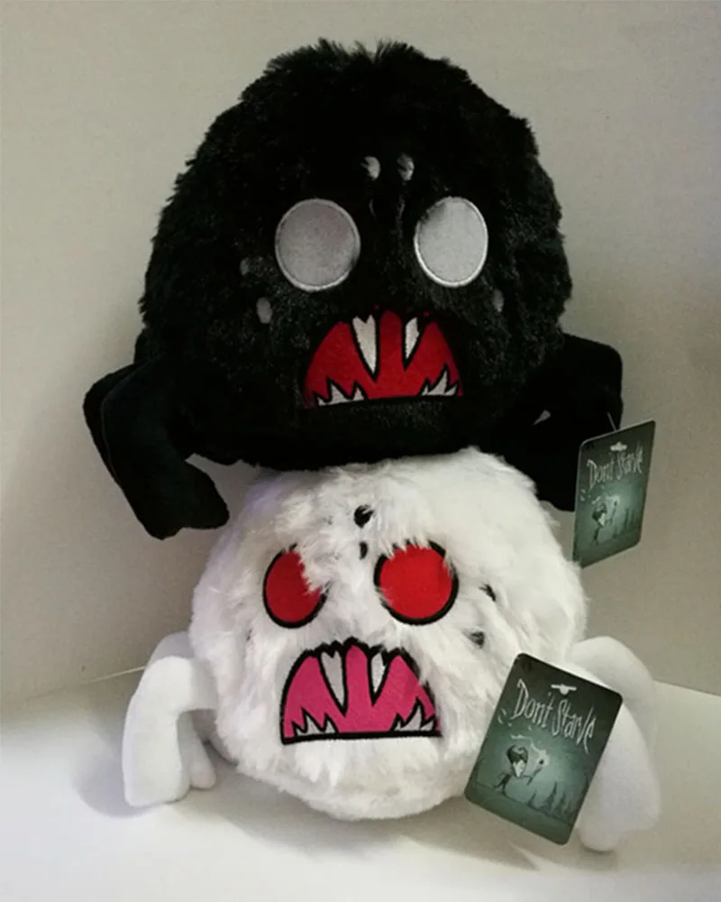 

Do Not Starve Don't Starve Chester Eye Bone Hissing Spider White Black Beefalo Cow Plush Doll Toys Children Stuffed Kids Gift