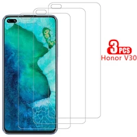 screen protector tempered glass for huawei honor v30 pro case cover on honorv30 view v 30 30v view30 coque huawe honer onor honr