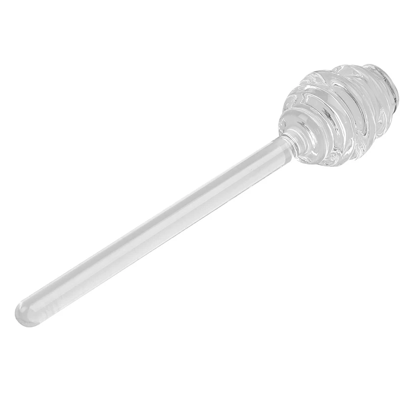 Стеклянная палочка для меда дозатор сиропа стеклянная ложка банка кухонные