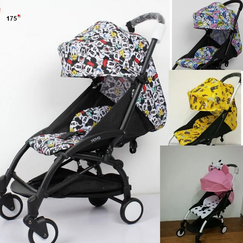Детская коляска с капюшоном и матрасом для 175 Yoya Baby Throne из ткани Оксфорд сетчатыми