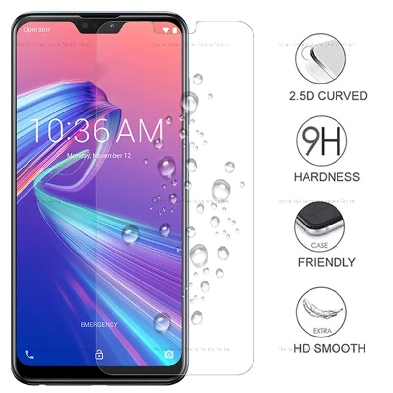 Закаленное стекло 9H для ASUS Zenfone Max Pro M2 ZB633KL ZB631KL Защита экрана asus zb633kl zb631kl защитная