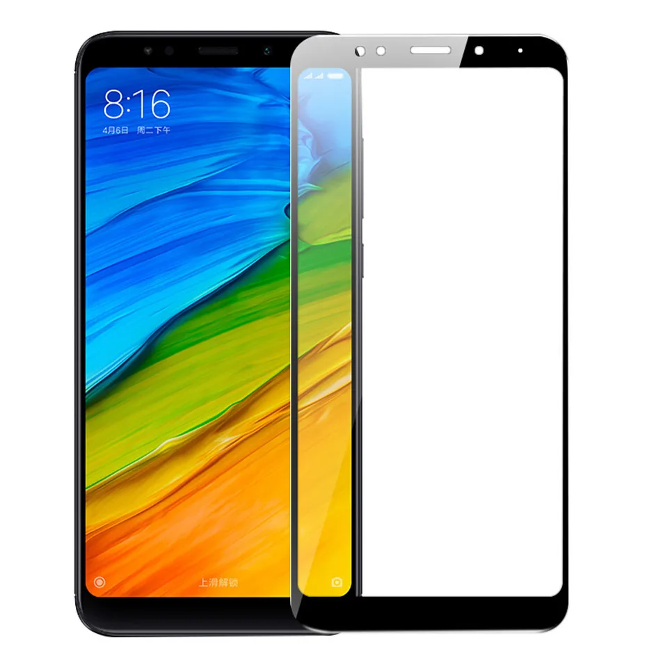 Защитное стекло для xiomi Redmi 5 plus 6 a S2 Note 5pro защитная пленка на весь экран xaomi 6a