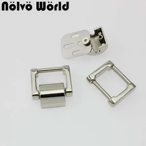 Металлическая фурнитура для сумоксумок, застежка с кисточкой, квадратная пряжка, винтовой соединитель, вешалка для сумок, детали сумки, поворотная застежка