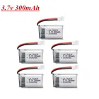 Аккумулятор Lipo 3,7 в 300 мАч для Udi U816 U830 F180 E55 FQ777 FQ17W Hubsan H107 Syma X11C FY530, детали для радиоуправляемого дрона, Аккумулятор 3,7 в 702030