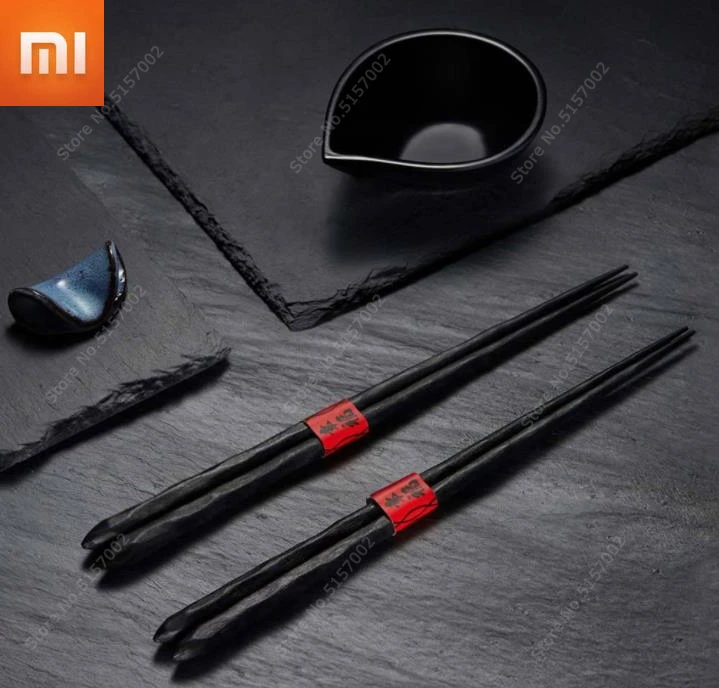 

Xiaomi 6 Pairs One God Chopsticks PPS Fiberglass Material High Temperature Resistant Chinese Chopsticks for Mi Smart Home