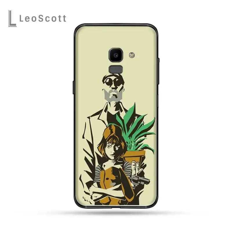 

Leon Matilda Natalie Portman Phone Case For Samsung Galaxy J2 J4 J5 J6 J7 J8 2016 2017 2018 Prime Pro plus Neo duo