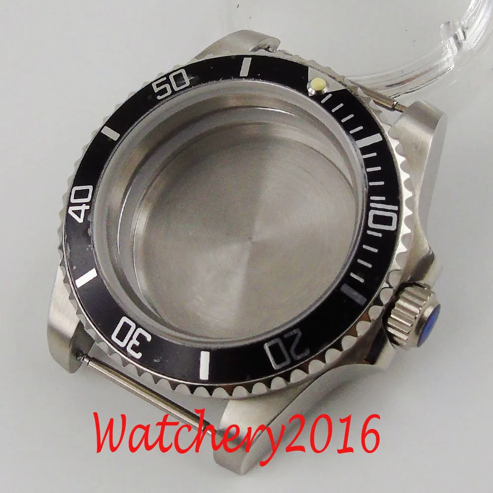 40 мм аксессуары Запчасти сапфировое стекло Матовый Алюминиевый ободок чехол для