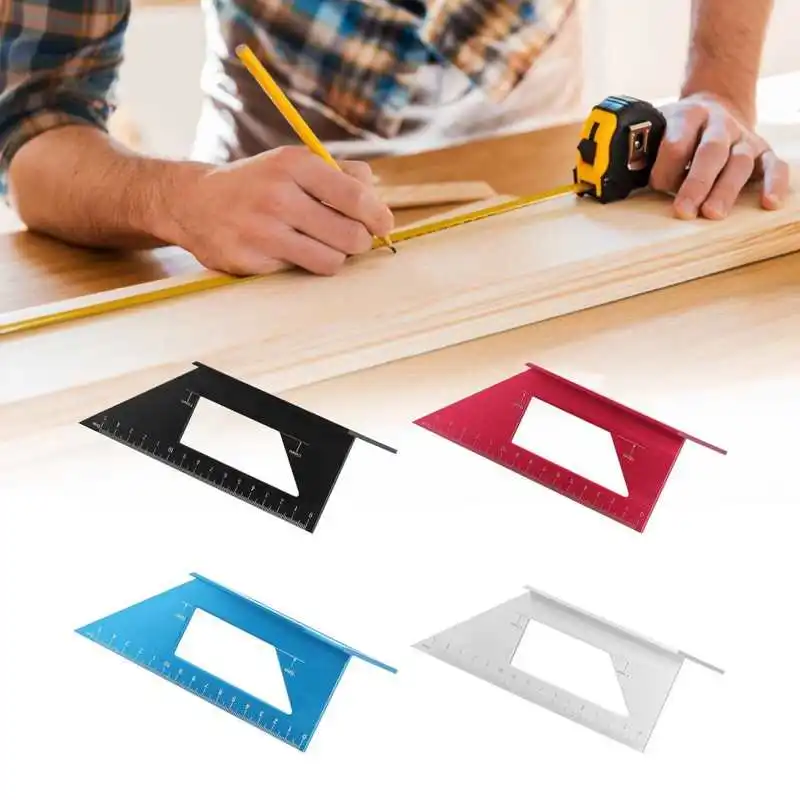 45/90 градусов T датчик угла прямая Линейка 3D под углом измерительный инструмент