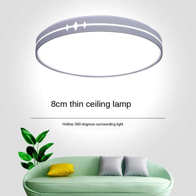 

Современный минималистичный потолочный светильник, комнатный светодиодный светильник для спальни, гостиной, балкона, коридора, Прямая пос...