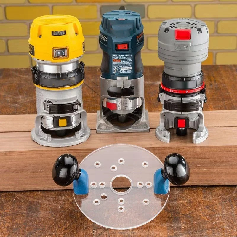 

Компактный маршрутизатор с подставкой и ручками-для триммерных и компактных роутеров, Деревообрабатывающие инструменты